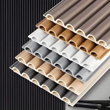 Bamboo Wood Fiber Grille Panel - Ecological Indoor Wall Panel