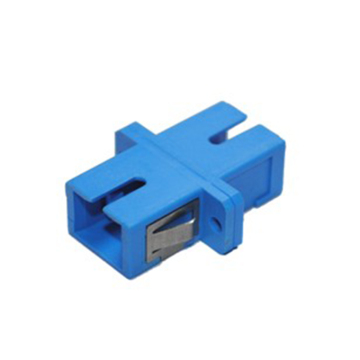 SC Singlemodle Fiber optic Adaptor Simplex/Duplex  Blue color Adaptor
