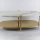 Double round corners rectangle coffee table