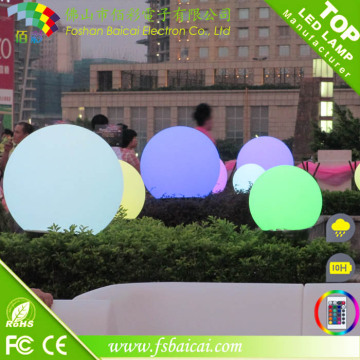 portable bluetooth speaker LED Illuminated ball light /floating LED ball light