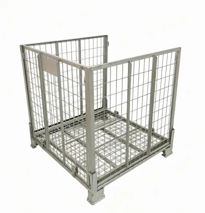 Bottle Preform Storage Pallet Cage