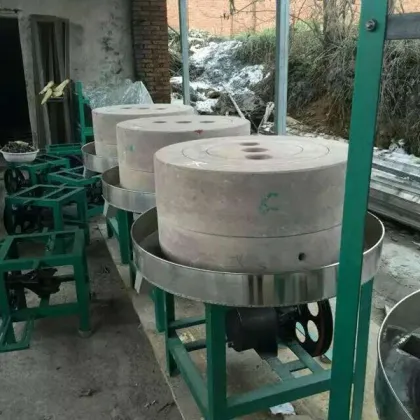 Traditional Green Healthy Stone Flour Mill