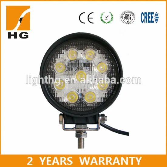 27w LED Work Light 4.6 Inch Truck Work Lights Waterproof IP67 Driving Light car accessories