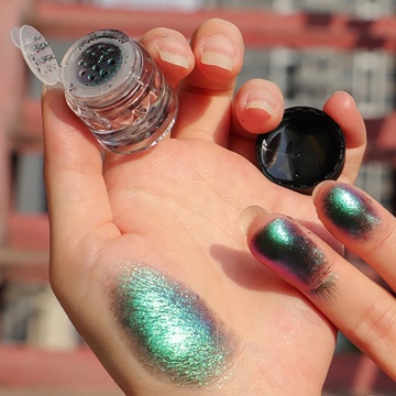 Hochpigmentierte metallische Duochrome -Chamäleon -Lidschattenpigmente