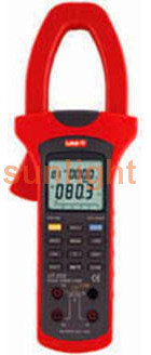 Digital Power Quality Clamp Multimeter, Power Quality Analyzer, True RMS, USB, UT232