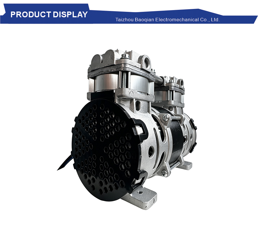 Precision lab vacuum pump head