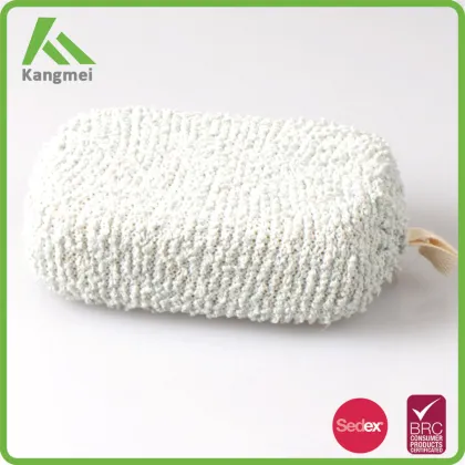 clean bad skin shower sponge pad