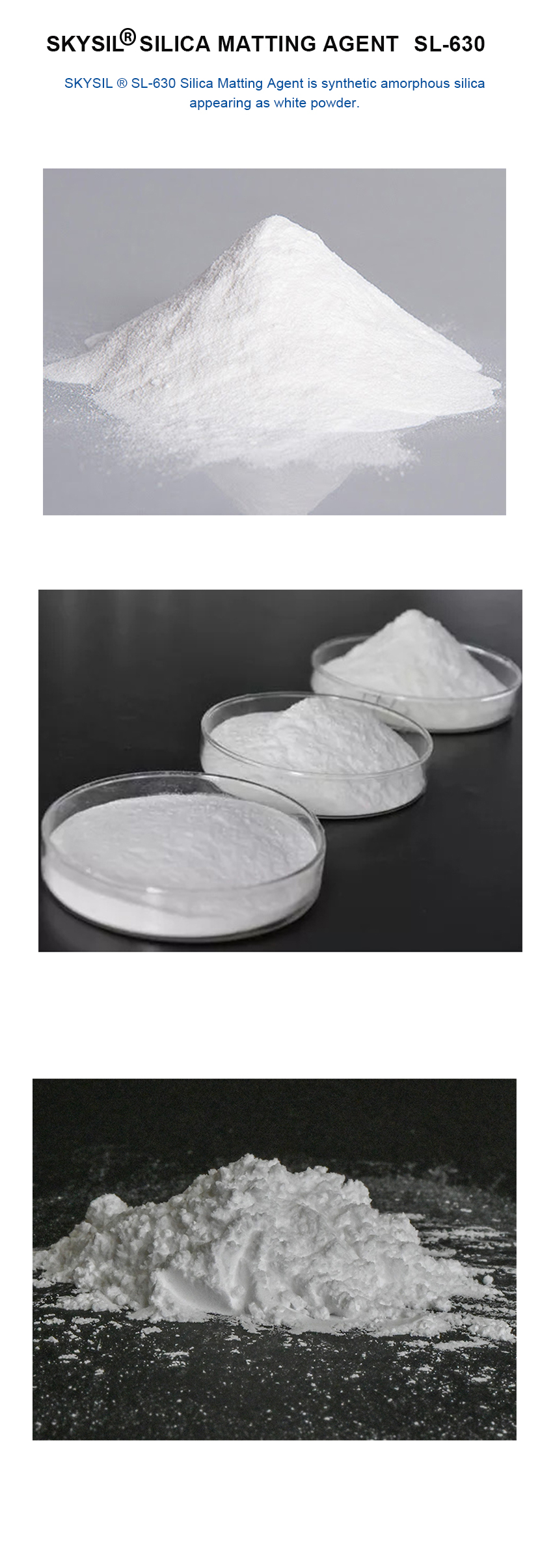 QUANXU SILICA DIOXIDE POWDER (SL-630) M4