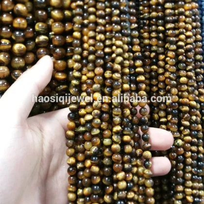 tiger eye stone price natural stone beads for tiger eye bracelet jewelry making