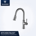 Deck Mounted Brushed Nickel Pull Down Faucet Faucet