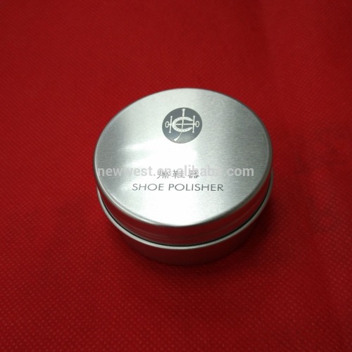 Shoe Polish Sponge in Aluminum Case