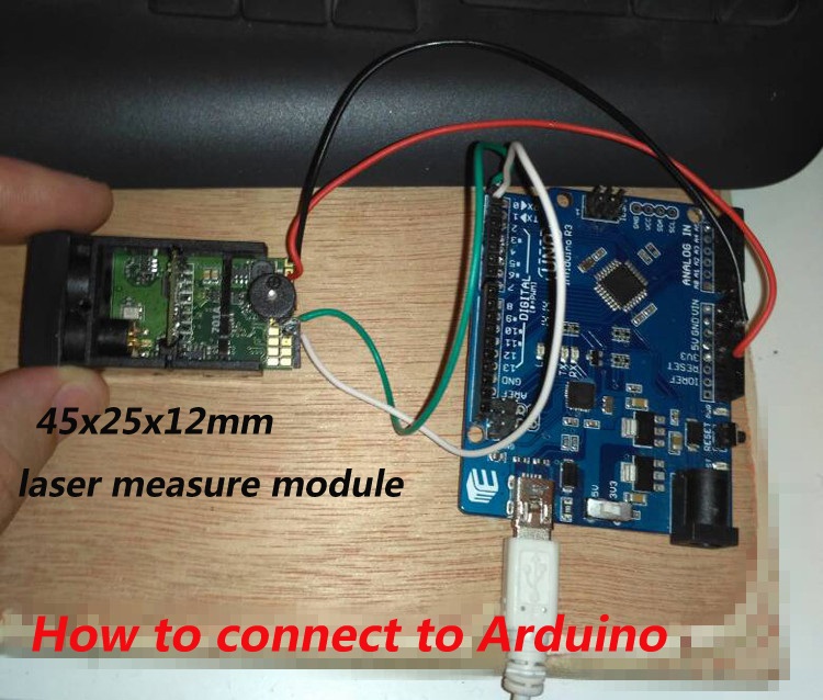 How to connect JRT Laser Distance Sensor to your Arduino