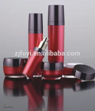 Double Wall Plastic Cream Container, Skin Care Face Cream Container, Acrylic Body Cream Container