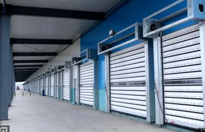 Automatic Foaming Fast Aluminum Door