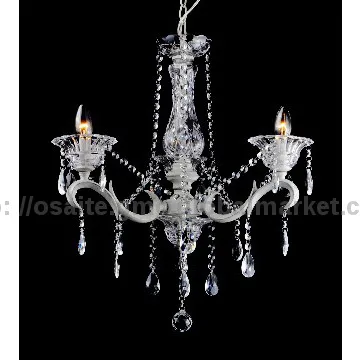 CE crystal chandelier light for living room art deco chandeliers