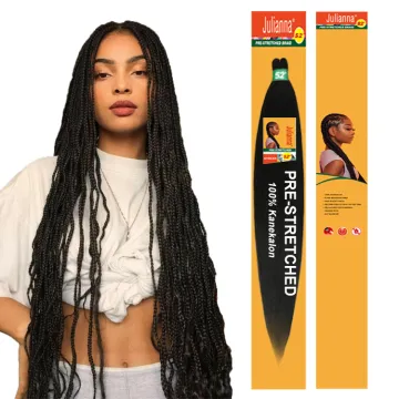 Private Label Pre Stretch Vendor Hair Extensions Ombre Pre Stretched Braiding Hair