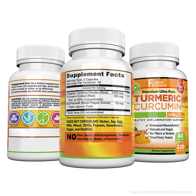 Turmeric Curcumin Black Pepper Extract Turmeric Supplement