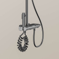 Shower Combination Exposed Pipe Digital Shower Set