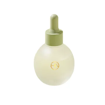 Empty Frosted Hair Oil Glass bottle Packaging
