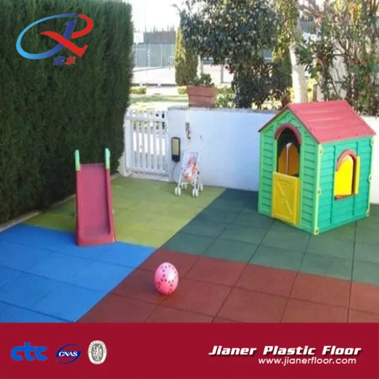 outdoor rubber flooring for kindergarten