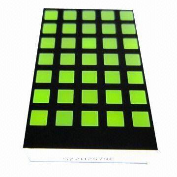 5 x 7 Dot-matrix LED Display, Used in Elevator Floor Indicator