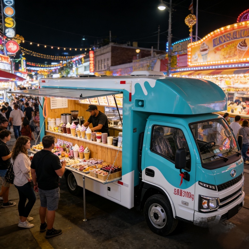 Churro Dessert Food Truck