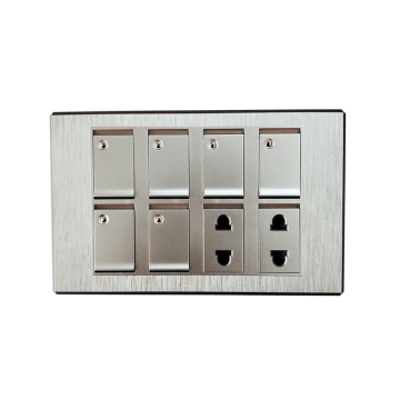China's New Wall Switch Socket Designs and Electric Fittings