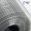 1/2 "× 1/2" mergulhado quente galvanzied Welde Wire malha