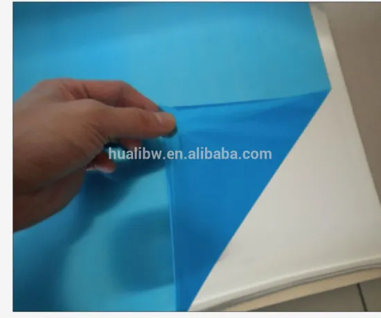 china 3xxx 1xxx blue film cladding mirror aluminum coil