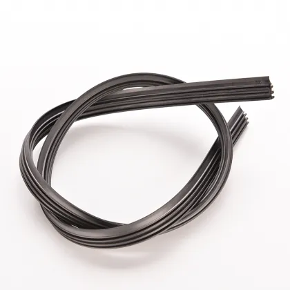 6mm Boneless Frameless Rubber Car Wiper Blade Refill Strips for 26" Windshield