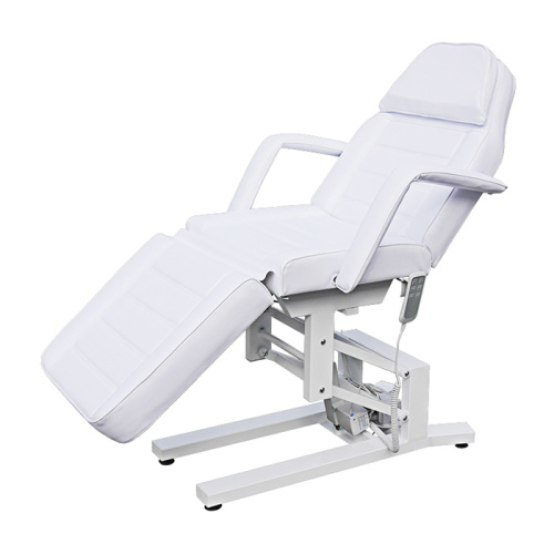 Salon Electric Metal Massage Table White