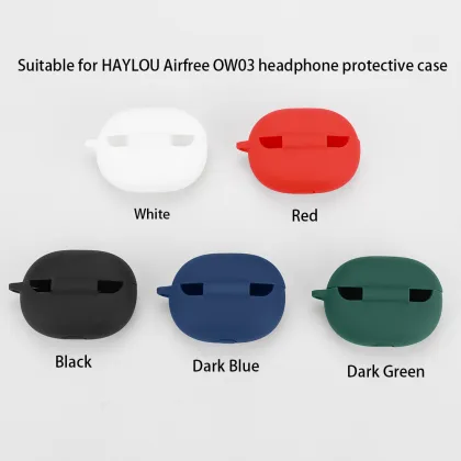 Silicone Case for Haylou Airfree OW03 Earphones - Wireless Earbuds Cover
