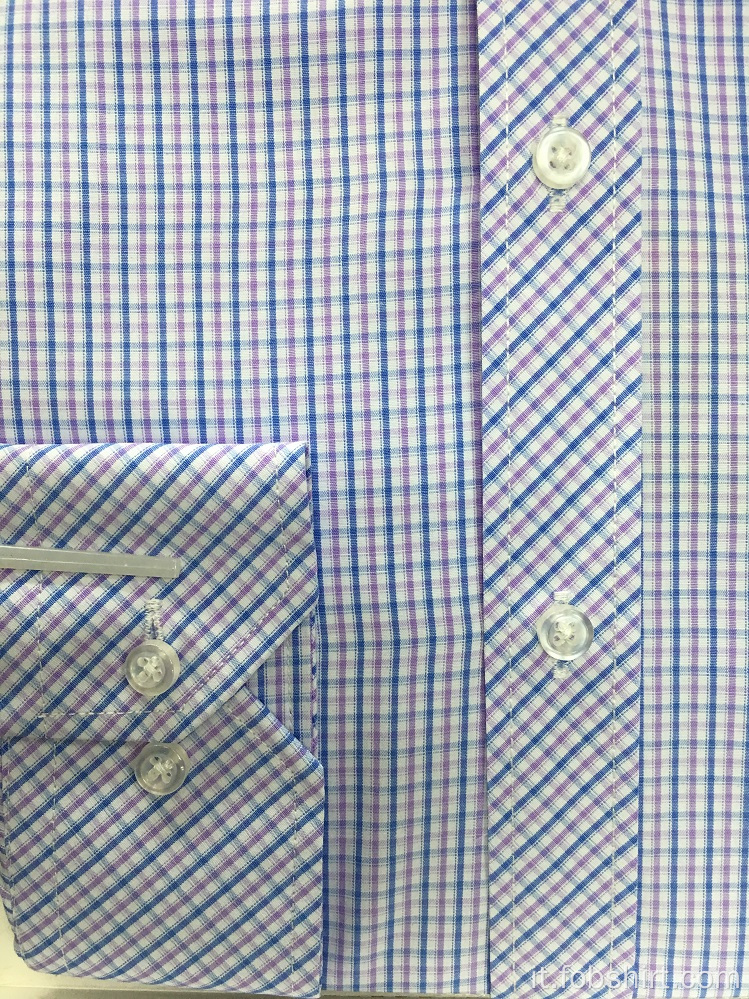 Camicia da uomo a maniche lunghe da uomo