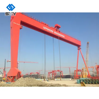 1000 Ton Boat Yard Lifting Gantry Crane for Shipyard