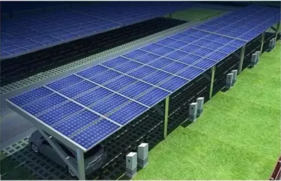 Solar Car Parking Shed Bracket with Aluminum Profile