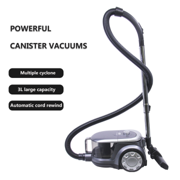 Best 700W Corded Cyclone Bagless Canister Vacuum Cleaners for Home in 2024