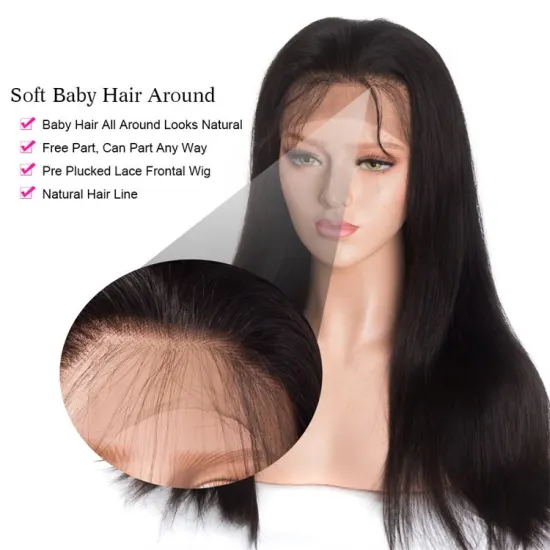 cheap human hair 13x4 lace front wig vendor cuticle aligned unprocessed raw virgin human hair for black women hot on selling