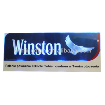 LED cigarette box show,led racks display cigarete,LED tobacco display