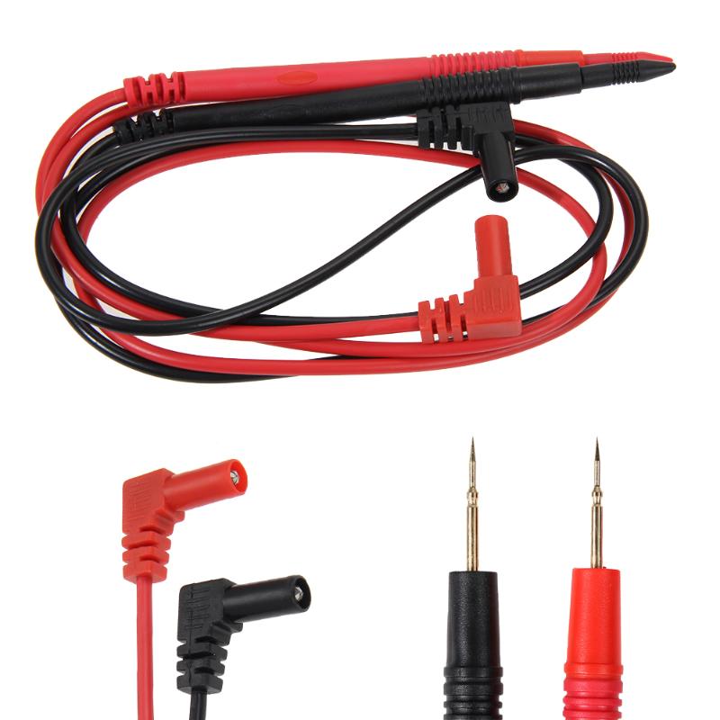 1 Pair Needle Tip Probe Test Leads Pin 10A Universal Digital Multimeter Meter Multi Meter Tester Lead Probe Wire Pen Cable