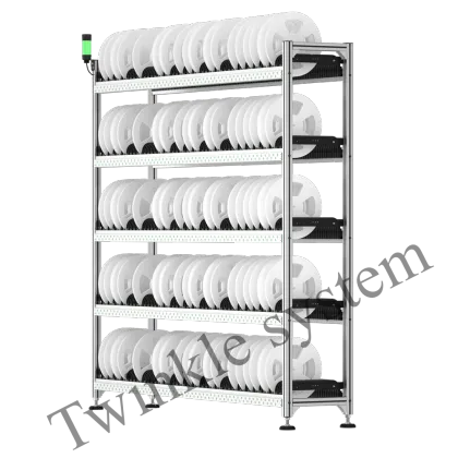 SMD reel storage with MES MPR WMS