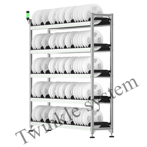 SMD reel storage with MES MPR WMS