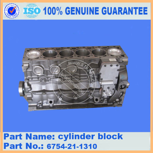 Zylinderblock 6754-21-1310 für Komatsu Motor SAA6D107E-1H