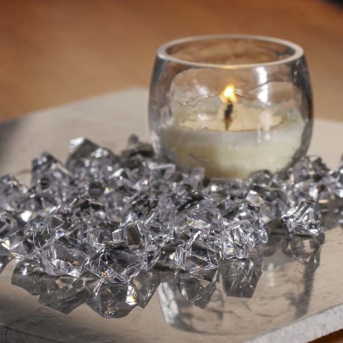 Clear Acrylic Ice Rock Gems