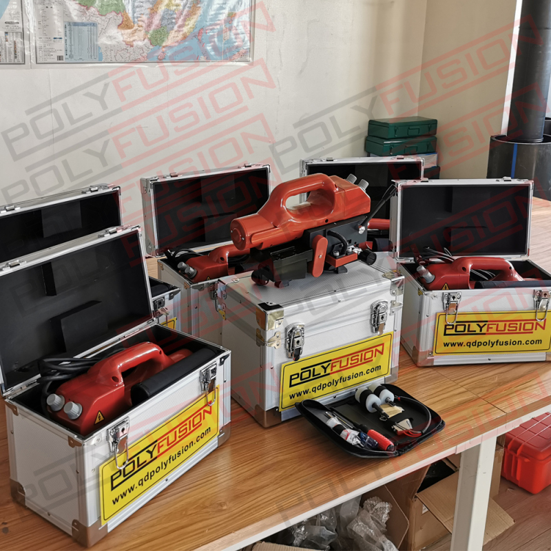 800W HDPE Geomembrane Wedge Welder for Thermofusion Welding