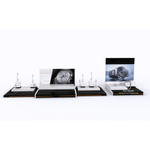 Acrylic watch counter display stand