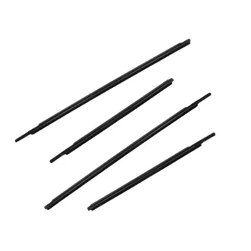 High Quality 4Pcs Car Door Trim Moulding Seal Belt Window Weatherstrip for Toyota Vios 2008-2013