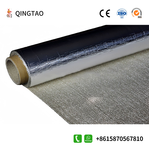 Aluminum foil laminated fiberglass cloth