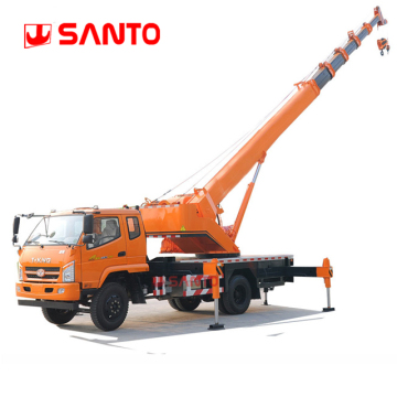 5 Ton Truck Crane with Bucket Boom Small Crane