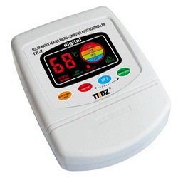 Electromagnetic valve temperature & level sensor using of solar controller