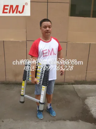 Folding Climb Ladder Aluminium Telescopic Ladder Step Ladder